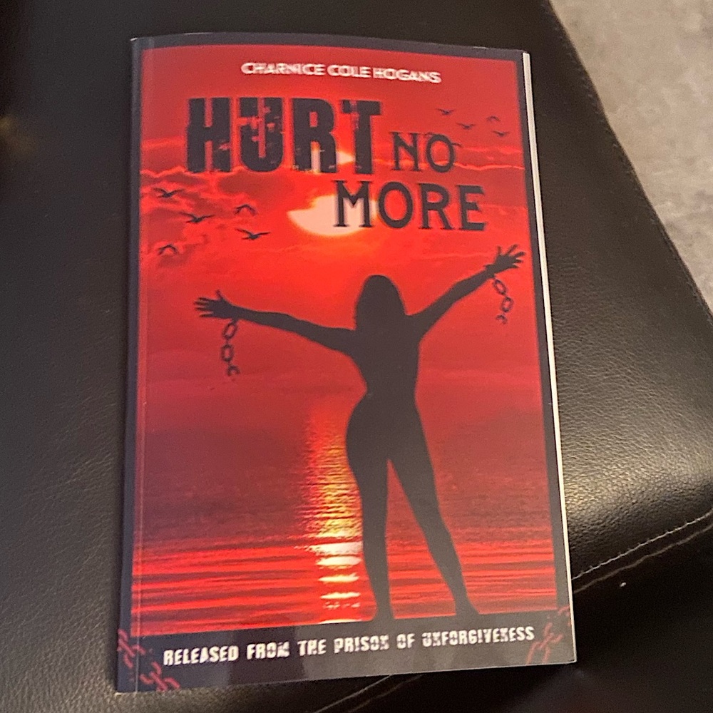 A book entitled Hurt No More....